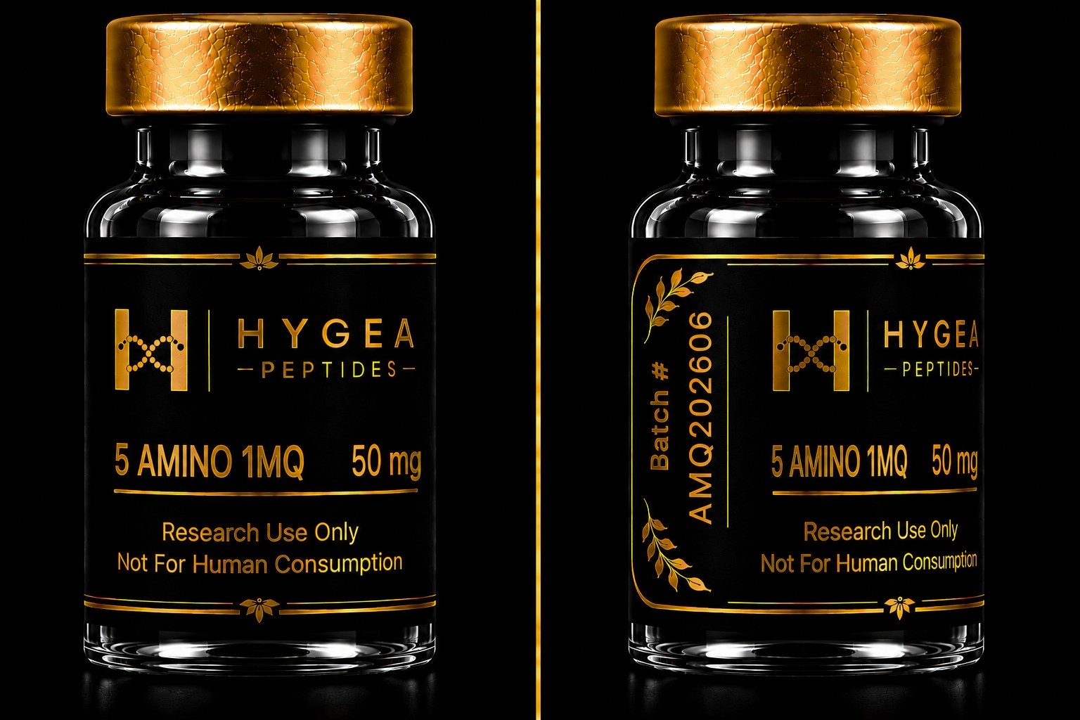 Hygea Peptides 5-Amino-1MQ 50mg Research Product Vial Hygea Peptides 5-Amino-1MQ 50mg Research Product Vial