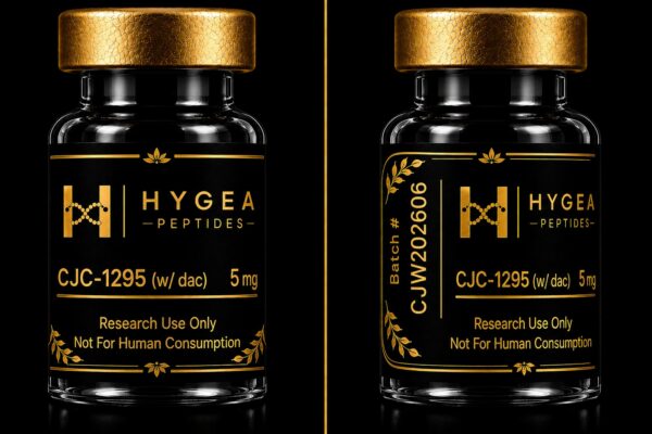 CJC-1295 With DAC 5mg Hygea Peptides Research Product Vial
