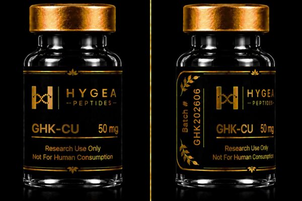 Hygea Peptides GHK-Cu 50mg Research Product Vial