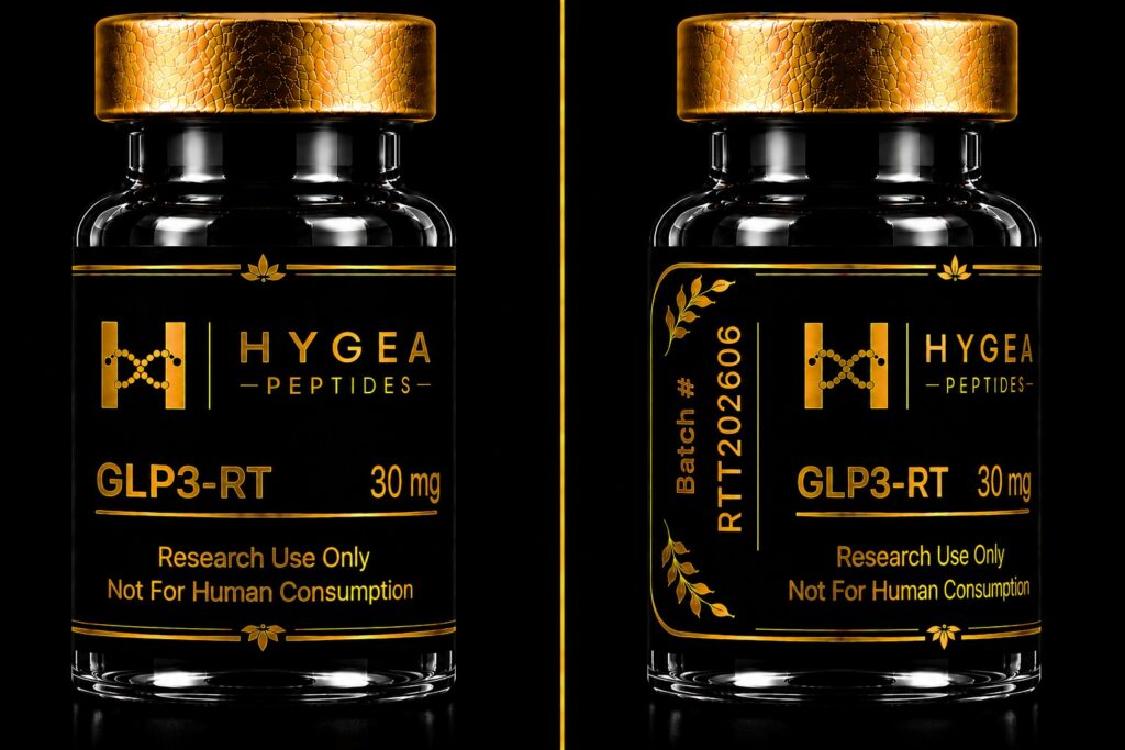 GLP3-RT 30mg Hygea Peptides Research Product Vial