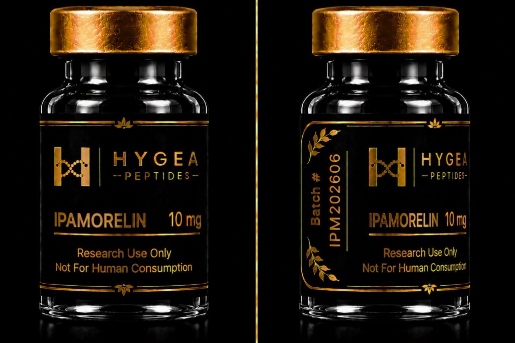 Products Hygea Peptides Ipamorelin 10mg Research Product Vial