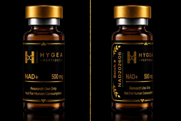 NAD+ 500mg Hygea Peptides Research Product Vial